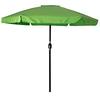 Hot-Selling 7.5 Feet Aluminum Beach Drape Umbrella Outdoor Patio Parasol with Crank and Push Button Tilt for Courtyard