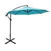 Best-Selling 10ft Offset Cantilever Hanging Umbrella Outdoor Patio Umbrella for Garden Courtyard Poolside