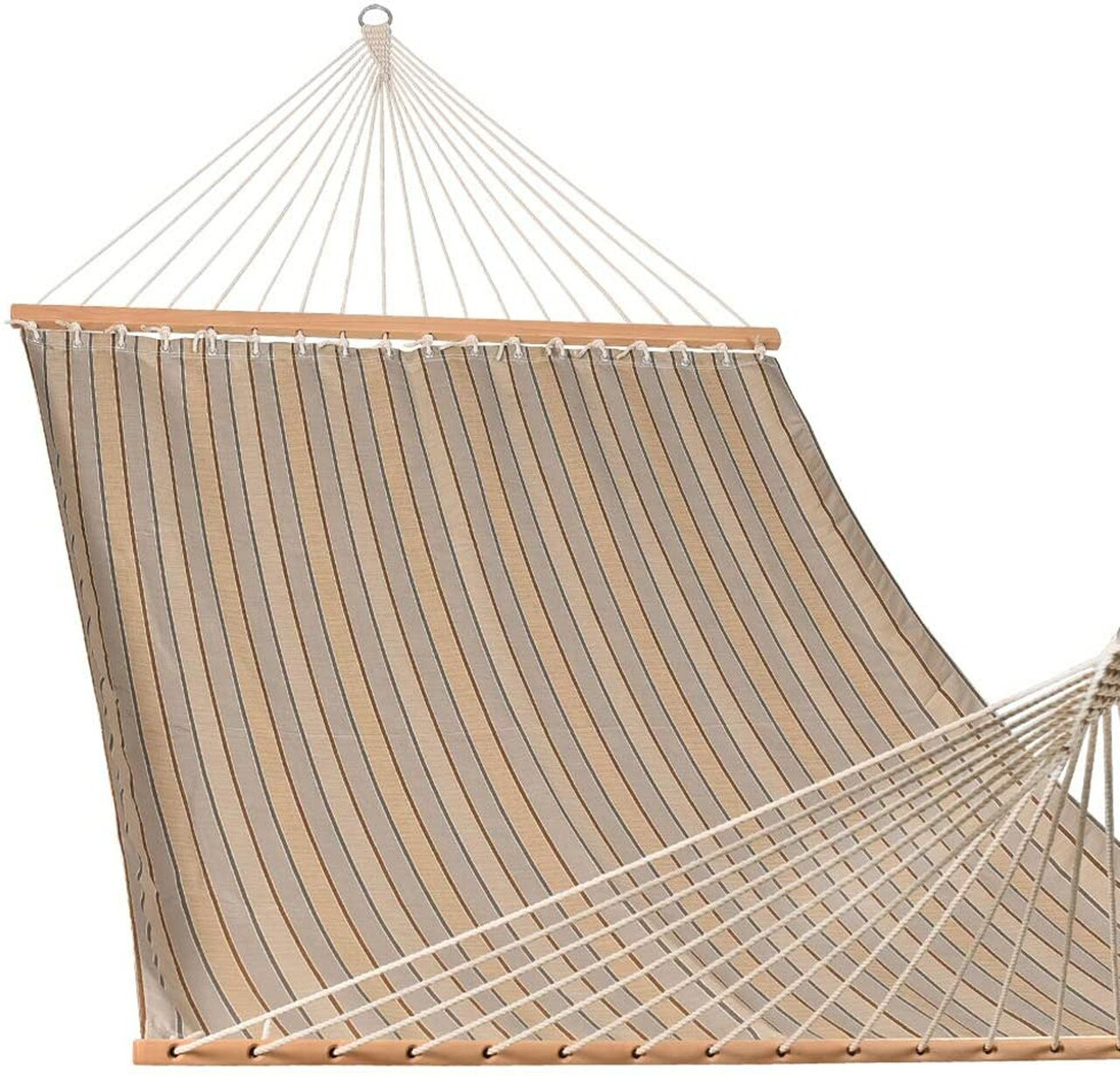 All weather Sunbrella® Hammocks with Spread Bar for Two Person 450 Lbs Capacity by Danlong Hammocks,Bravada Limelite