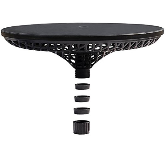 Best-Selling Adjustable All Weather Outdoor Patio Umbrella Table for Beach Patio Garden Poolside Courtyard