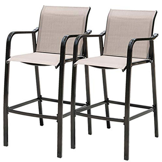 Counter Height Bar Stool All Weather Patio Furniture