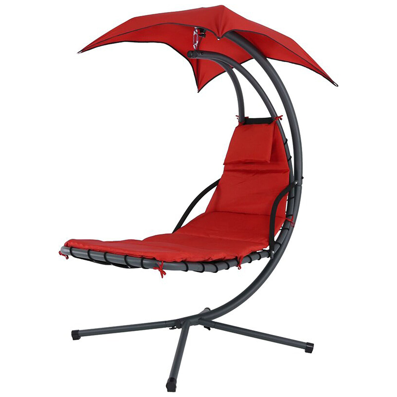 Hanging Chaise Lounger with Stand