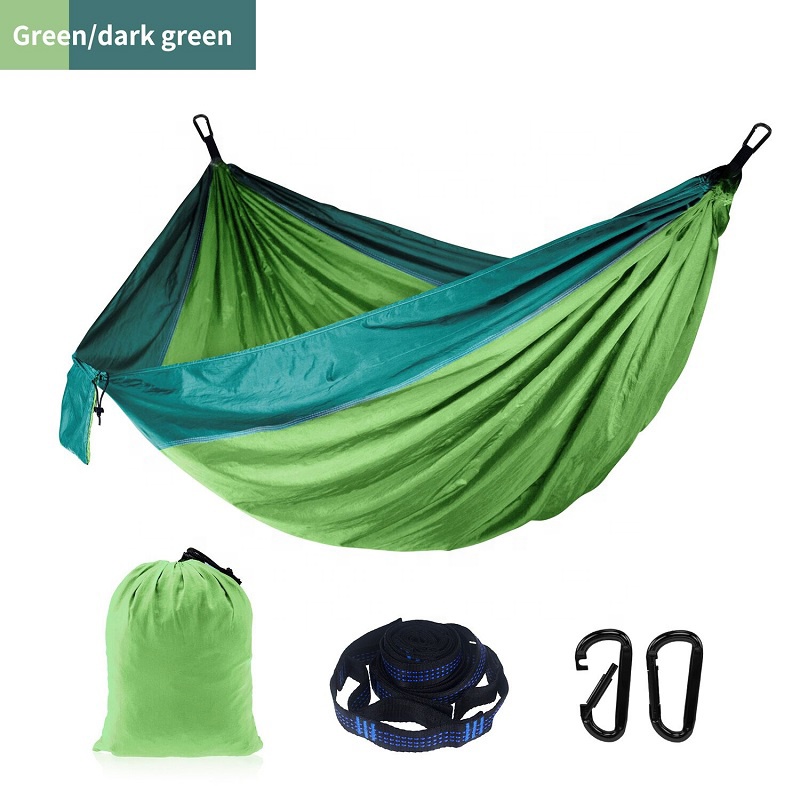 High quality Outdoors Backpacking Survival or Travel Single & Double Parachute Hammocks/Camping hammock