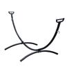 8.3 Feet Space Saving Steel Hammock Stand Portable Hammock Stand with Hooks