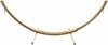 Hammocks 10 Foot Russian Pine Hardwood Arc Frame Hammock Stand with Hooks and Chains