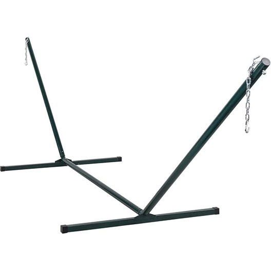 Hammocks 12 Feet Hammock Stand Heavy Duty Coated Steel Tube Frame with Hooks and Chains,